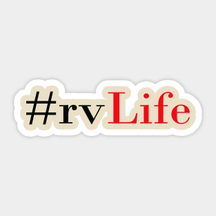 #rvlife Sticker